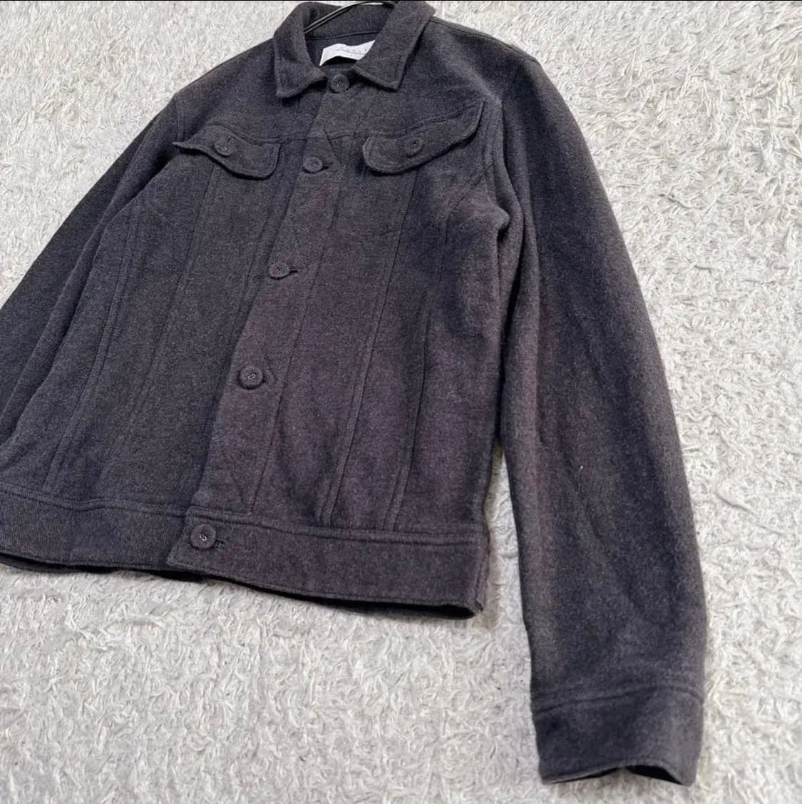 CURLY 코튼 트래커 자 켓 블루종 사이즈 2 상품이미지4