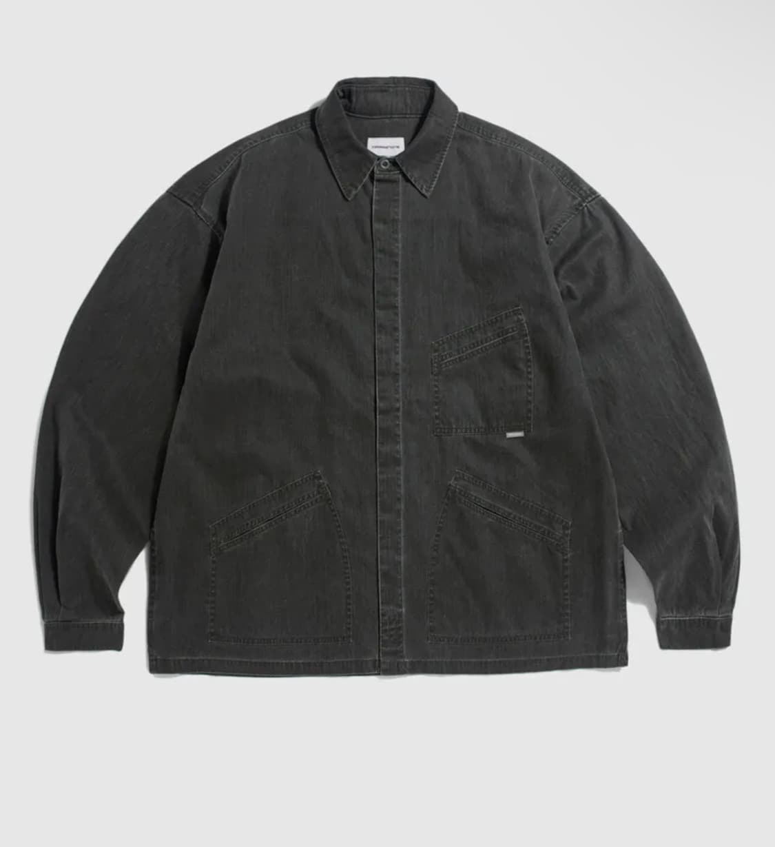 에스피오나지 91 Work Shirt Jacket Black 상품이미지1