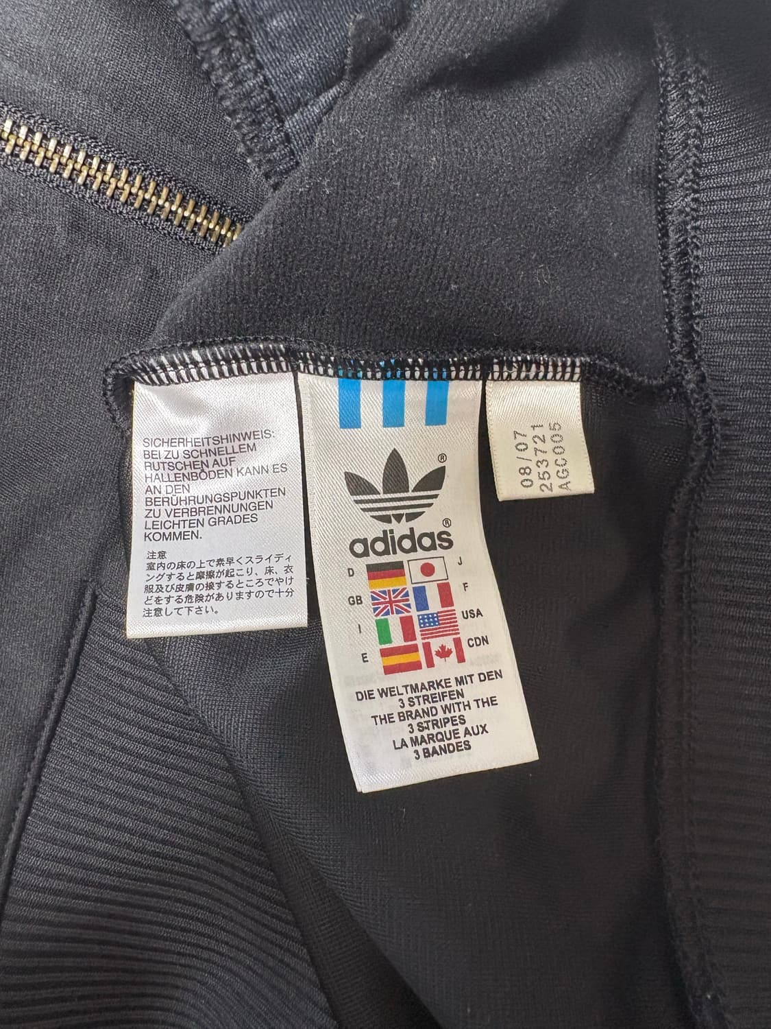 아디다스 베켄바우어 스컬 자수 빈티지 트랙탑 상품이미지6