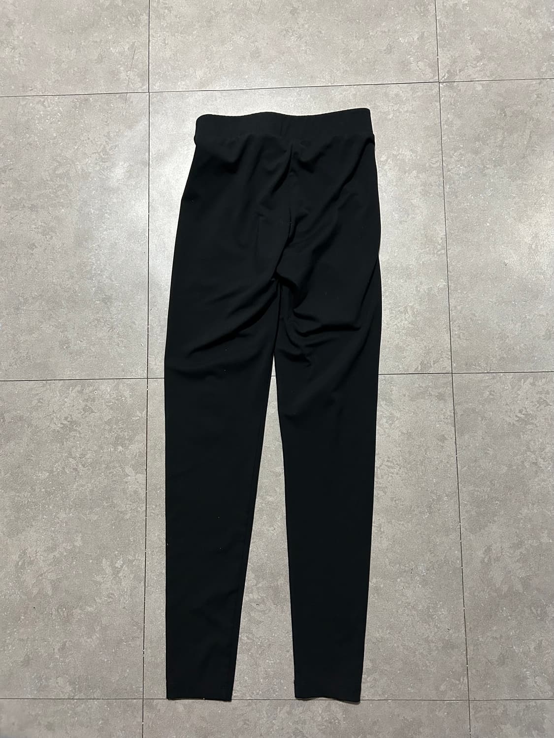다이나핏  블랙  로고스펠아웃 타이즈 레깅스 44size   상품이미지6
