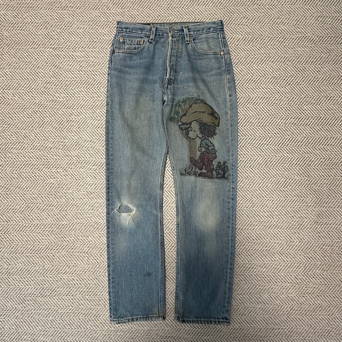 LEVI'S 501 00's usa made women jeans 상품이미지1