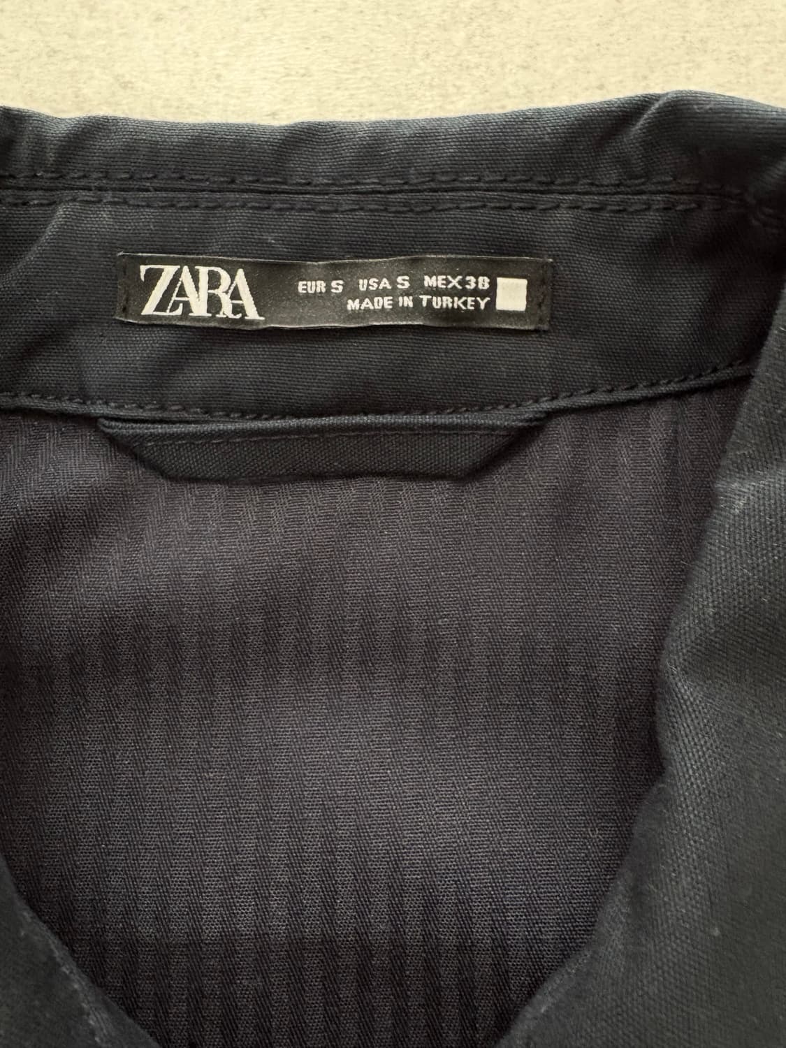 자라 포켓 네이비 자켓 상품이미지3