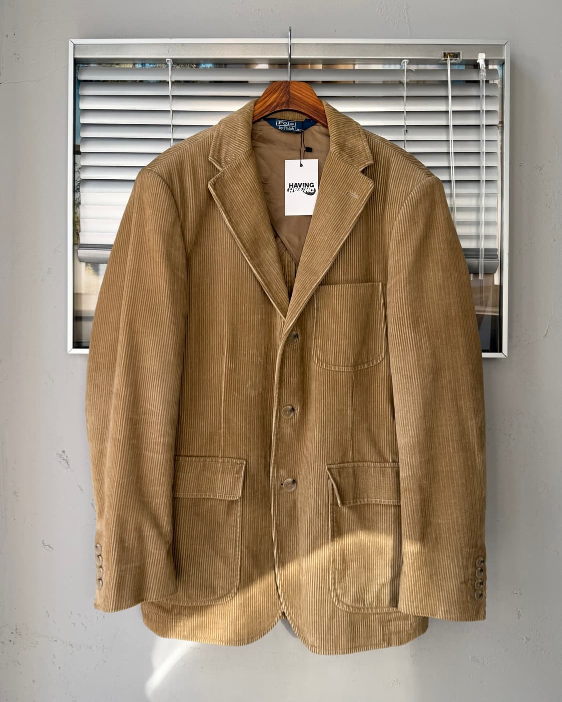 Polo Ralph Lauren 90~00s 3-BUTTON 코듀로이자켓 상품이미지1