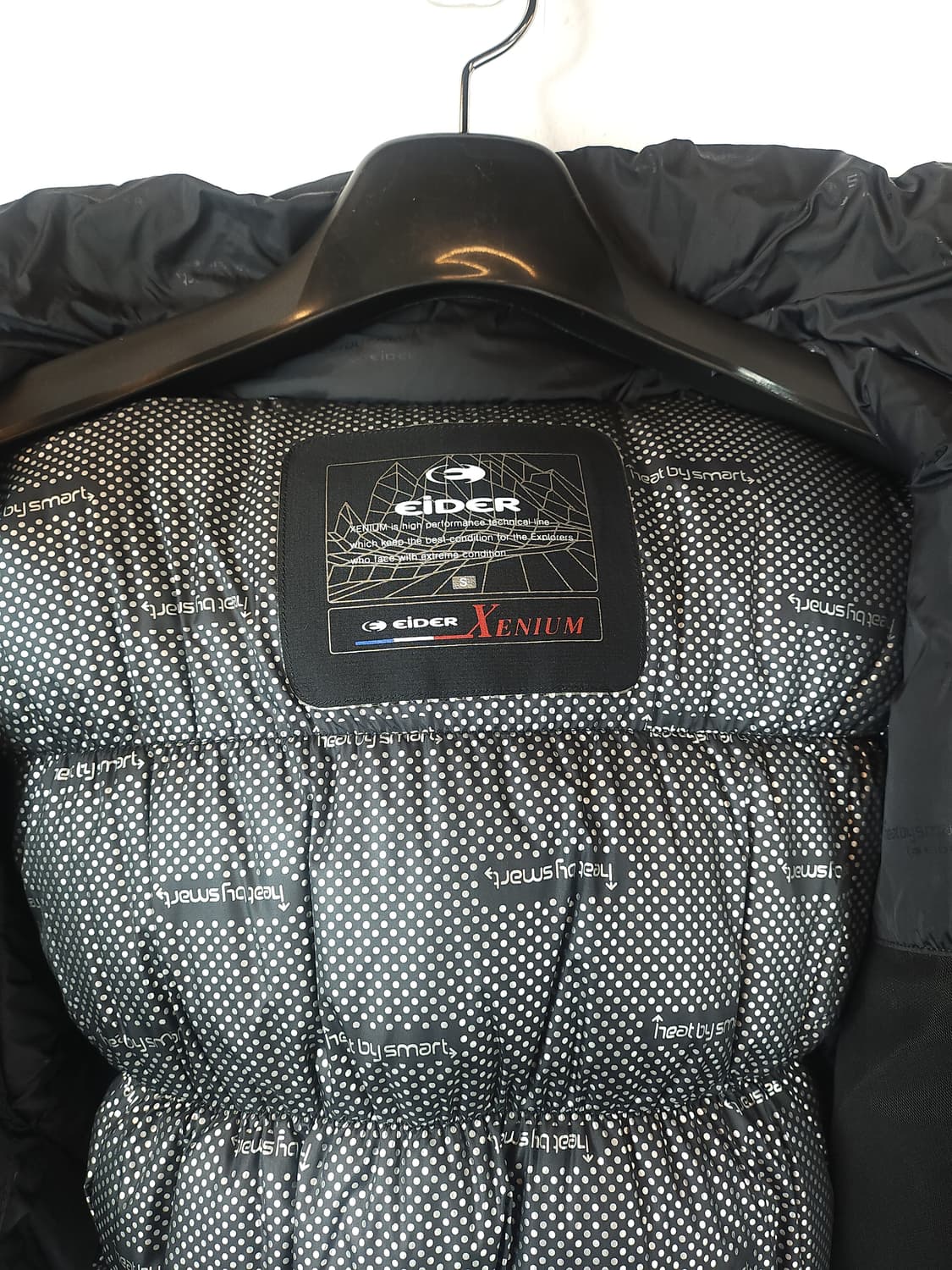 아이더 윈드스토퍼 기능성 구스패딩 블랙 90-95 S 상품이미지9