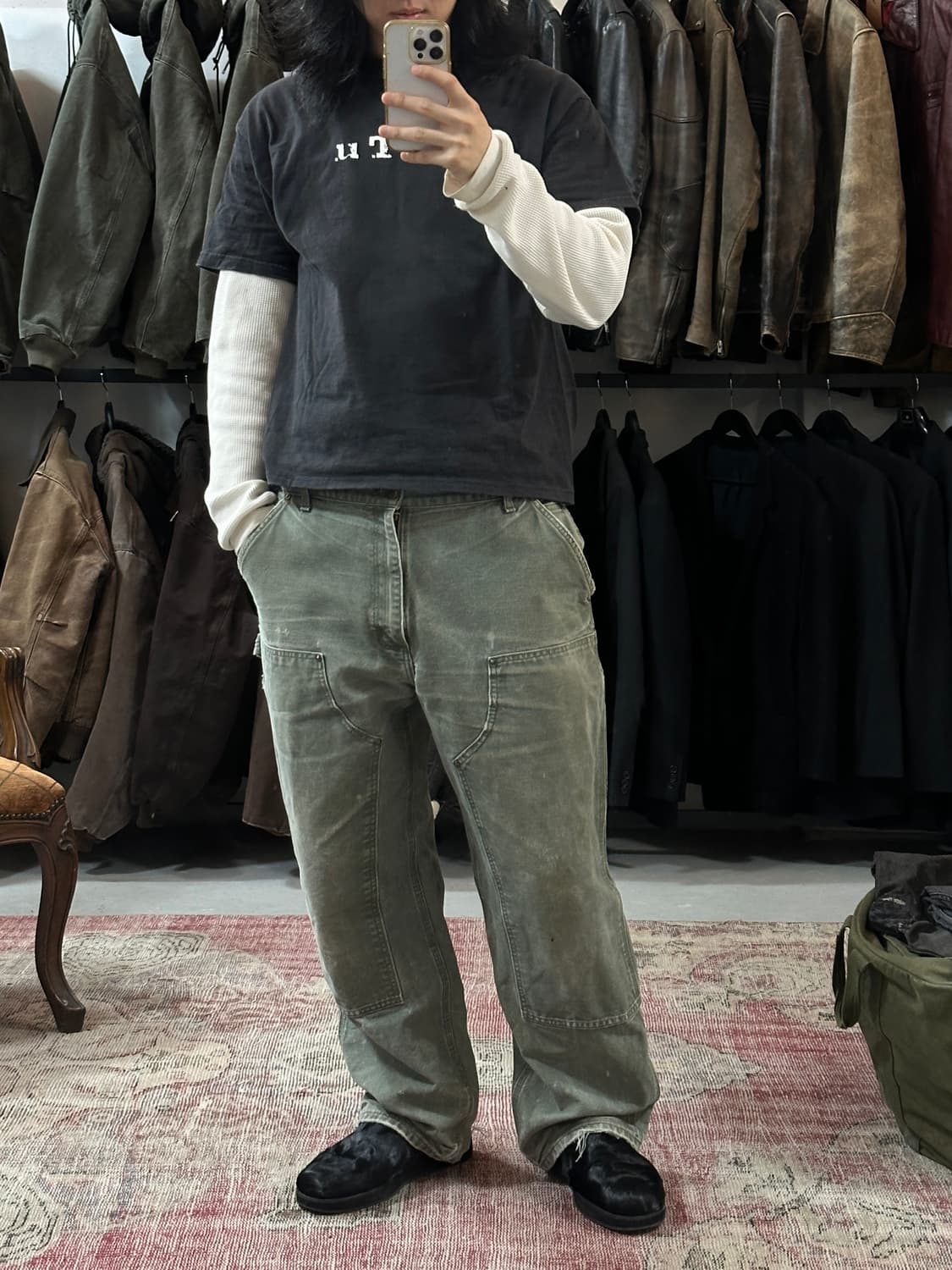 OG 칼하트 B136 더블니 MOS 칼하트 썩블니 상품이미지2