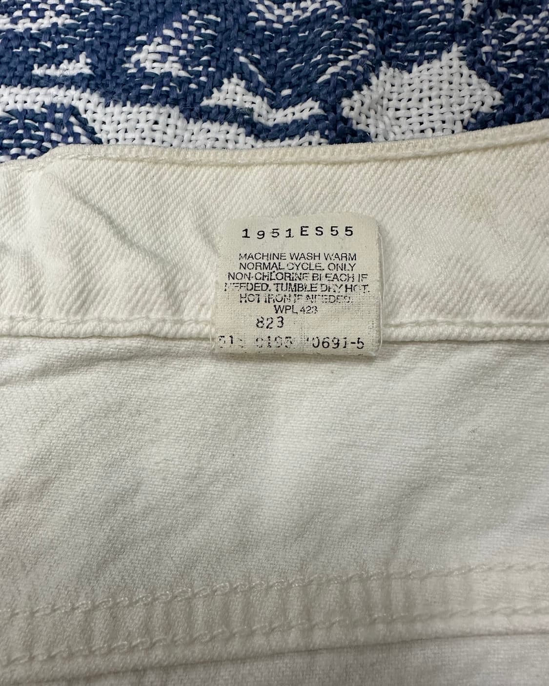 (허단50)90'S 리바이스 USA 550 화이트팬츠-M2201 상품이미지4