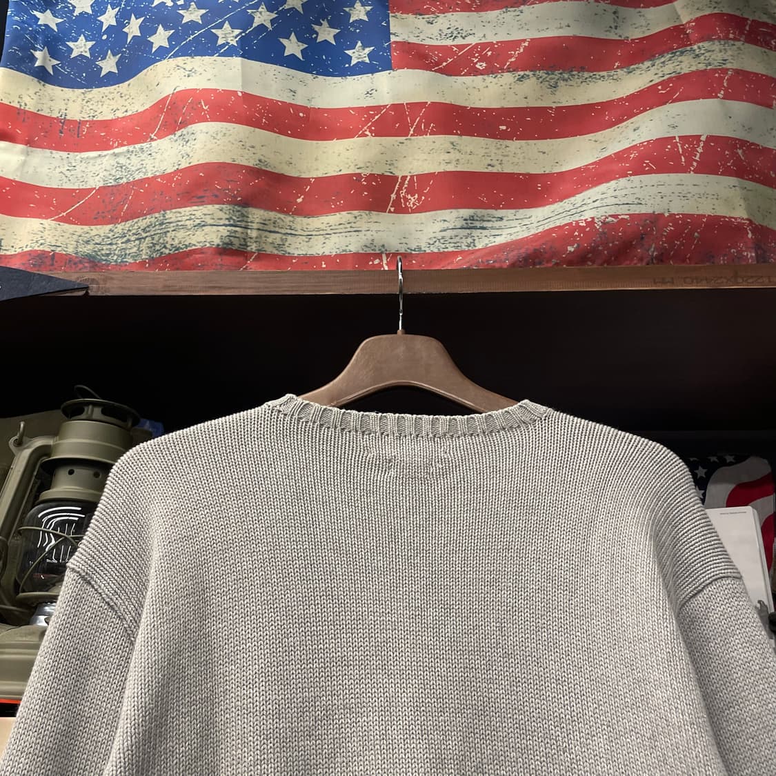 90s 폴로 랄프로렌 레트로 라운드넥 니트 스웨터 N212 상품이미지4