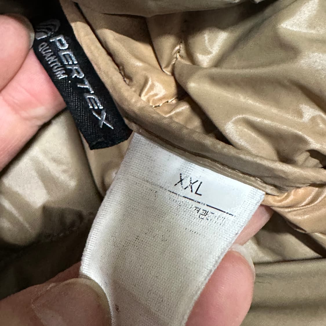 노스페이스 700 퍼텍스 블랙 패딩조끼 XXL 상품이미지4