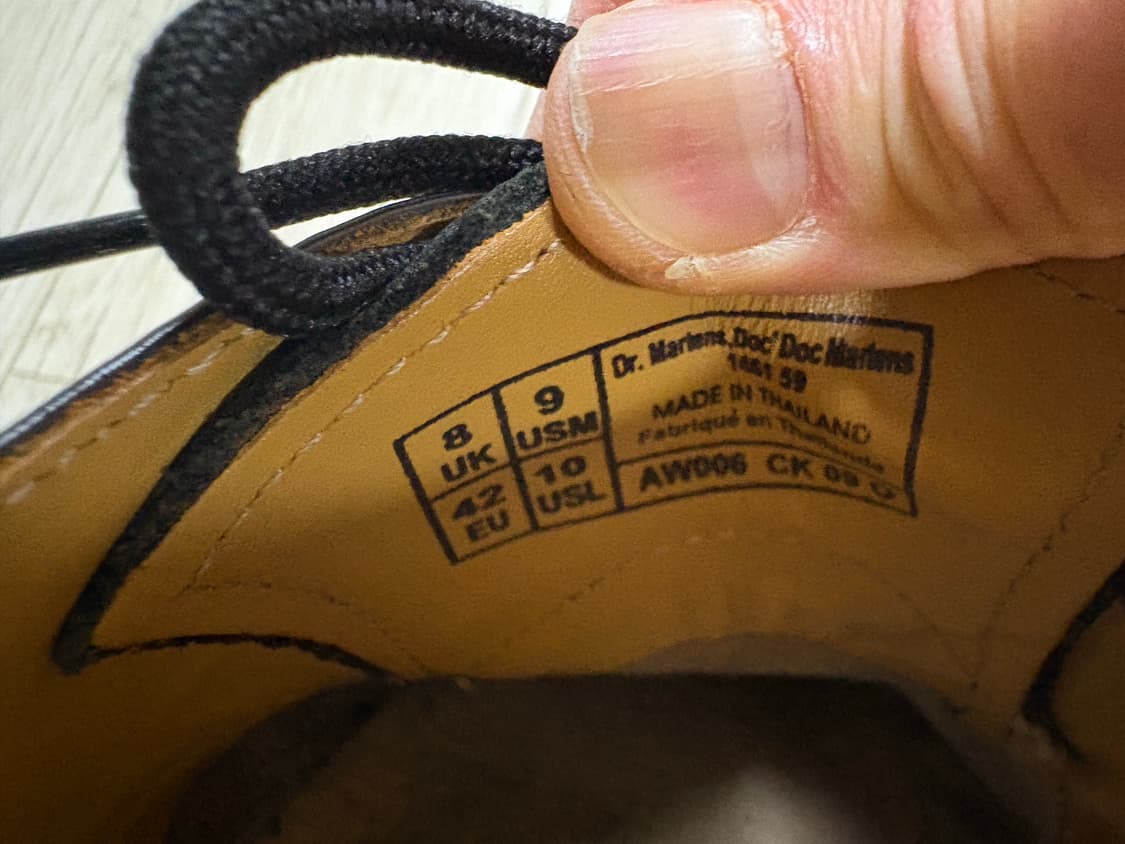 닥터마틴 1461 3홀 스무스 270 상품이미지7