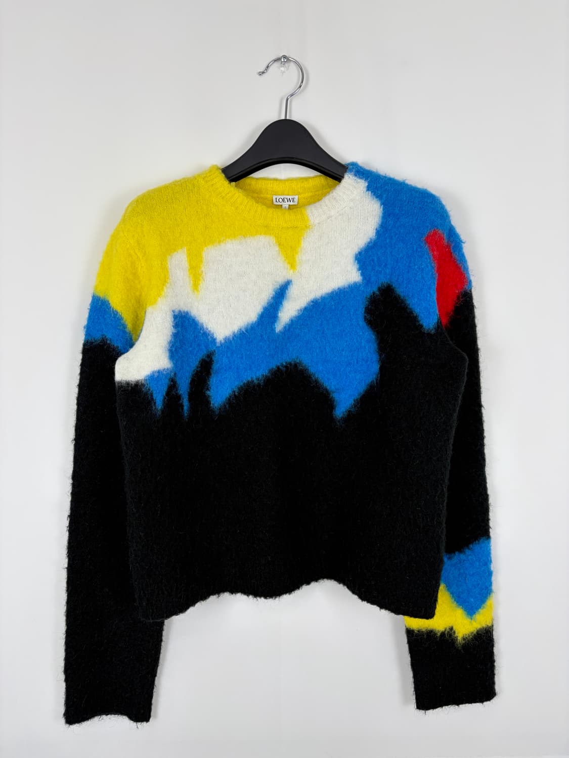 a179) 로에베(Loewe) 인타르시아 모헤어 니트 상품이미지1