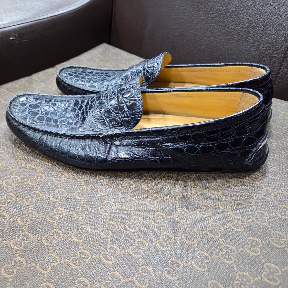 초르지오 아르마니 악어 로퍼 상품이미지3