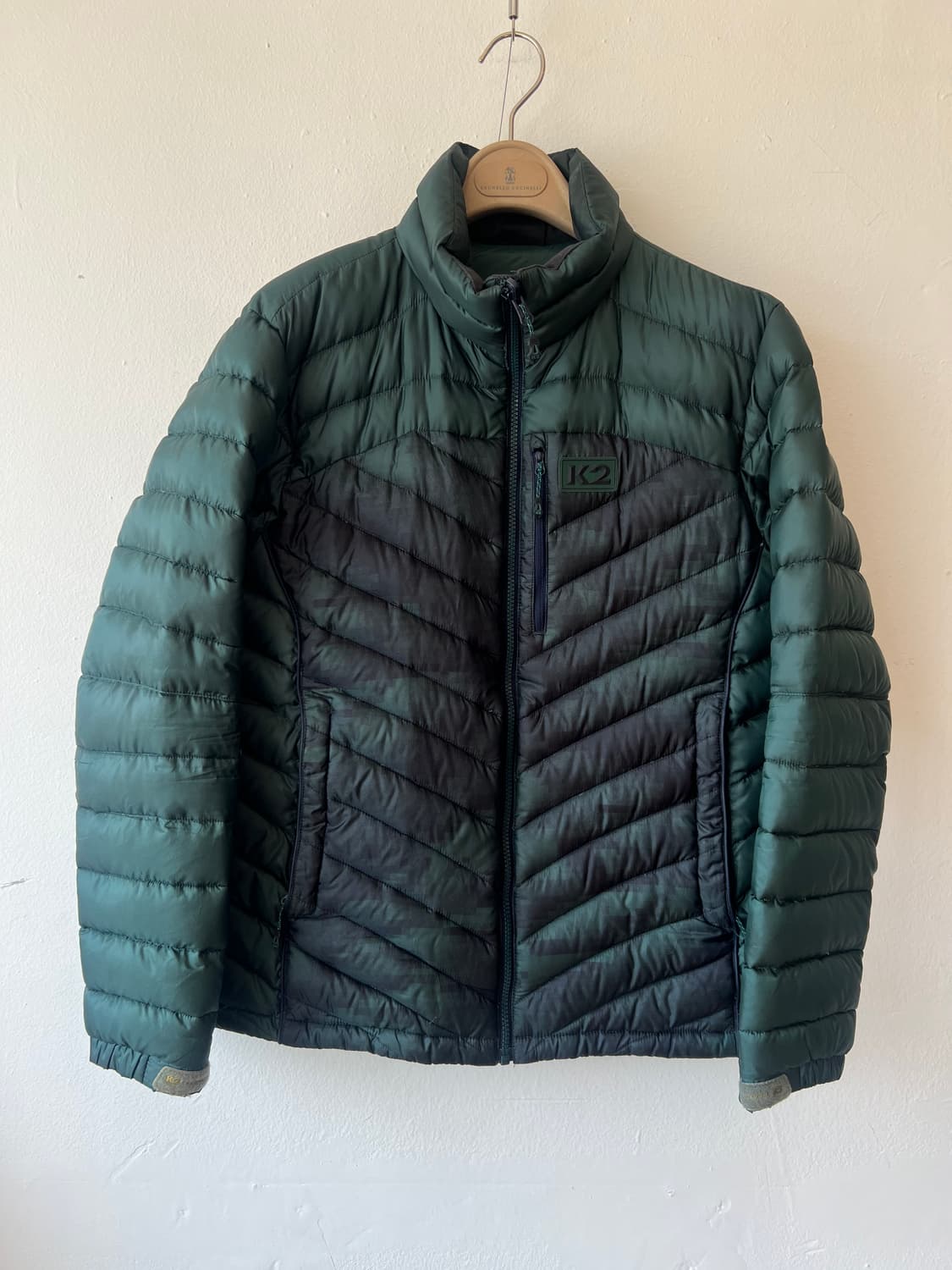 케이투 K2 남성 카키그린 구스다운패딩 경량패딩점퍼 상품이미지2