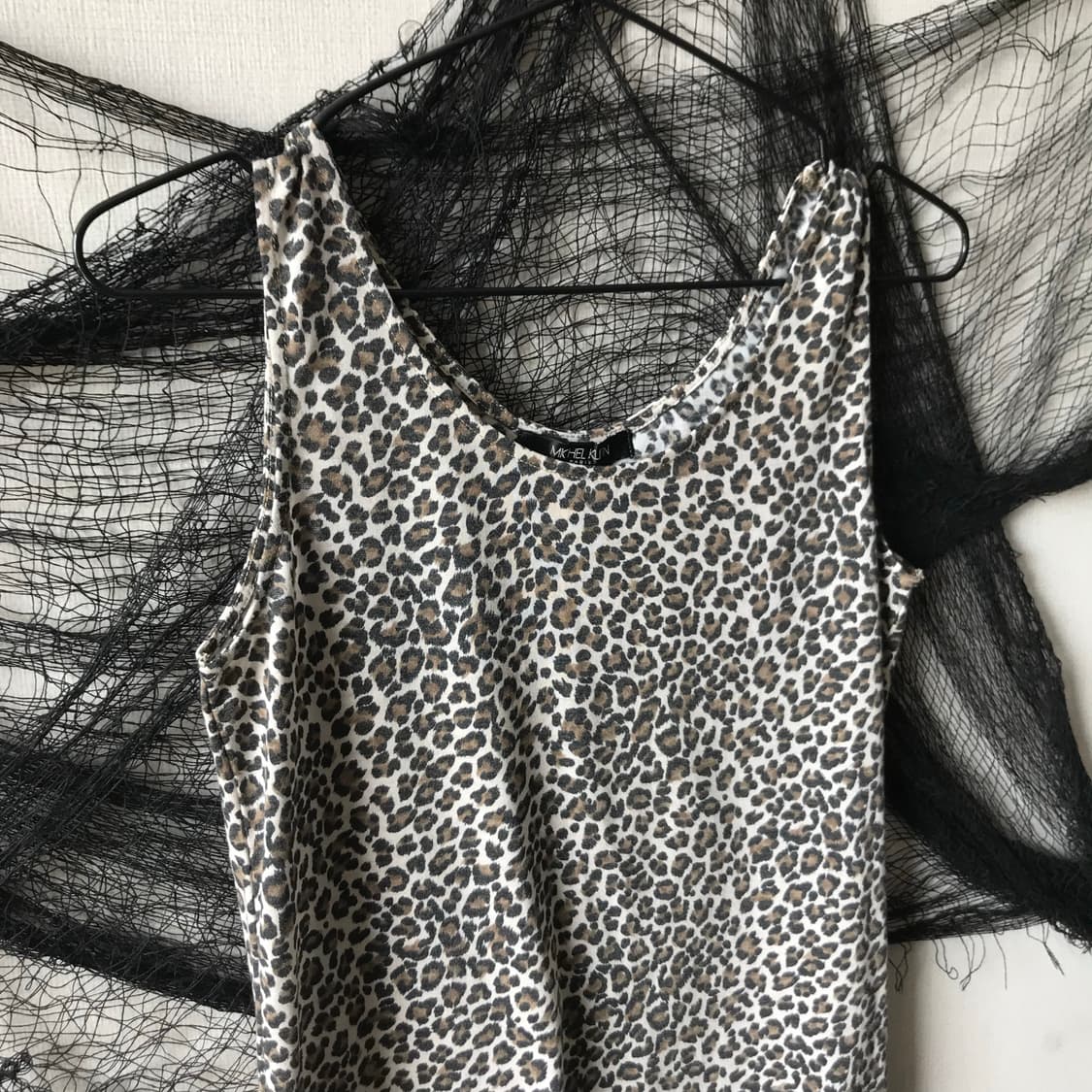 Basic leopard pattern sleeveless    상품이미지2