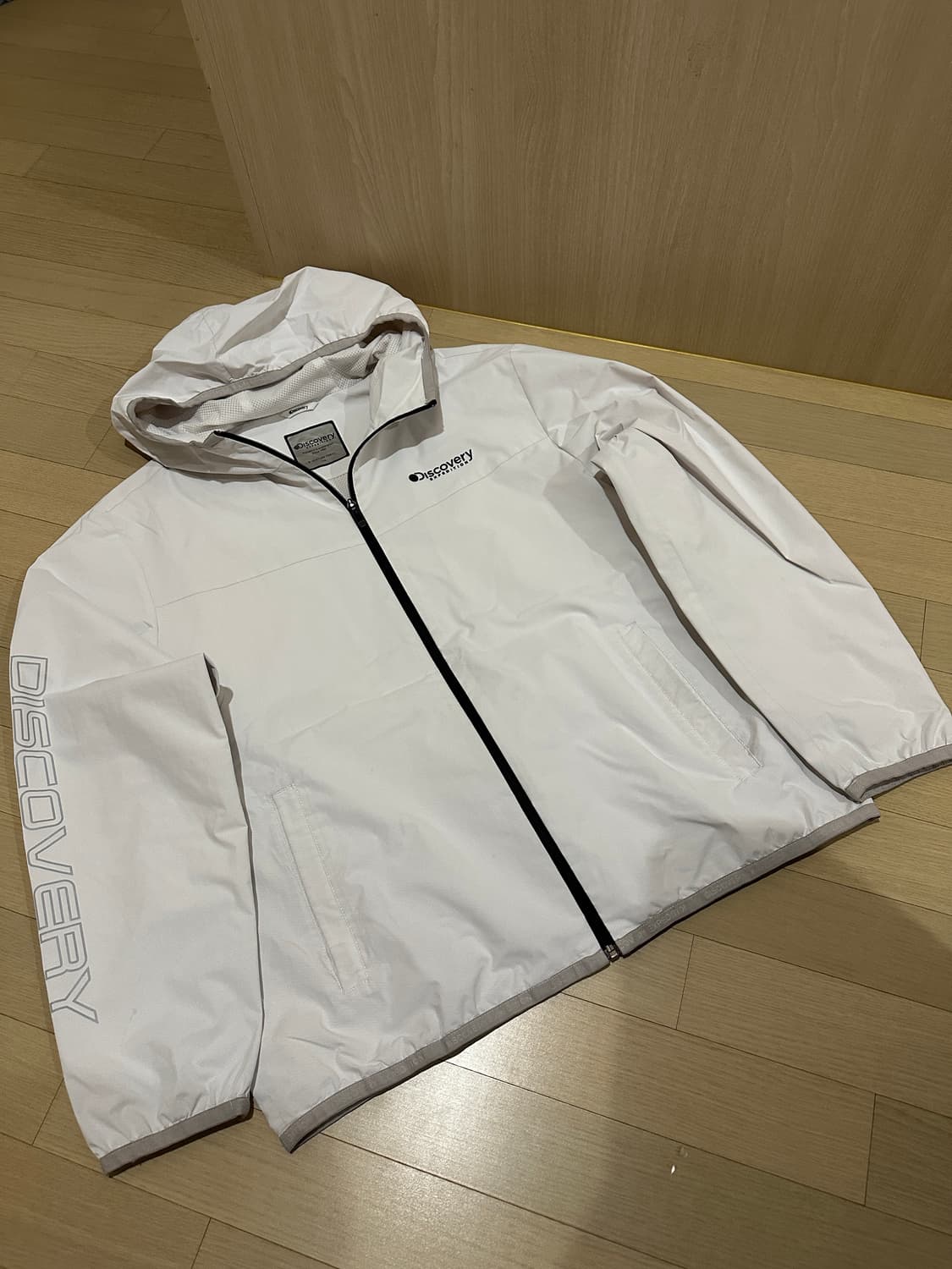디스커버리익스페디션 윈드레이저 바람막이 110 화이트 상품이미지1