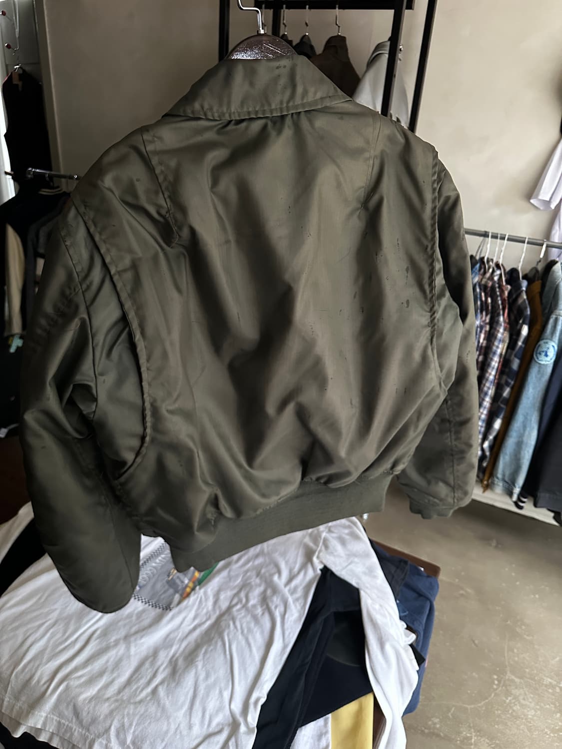 1973 og CWU flight jacket  상품이미지3