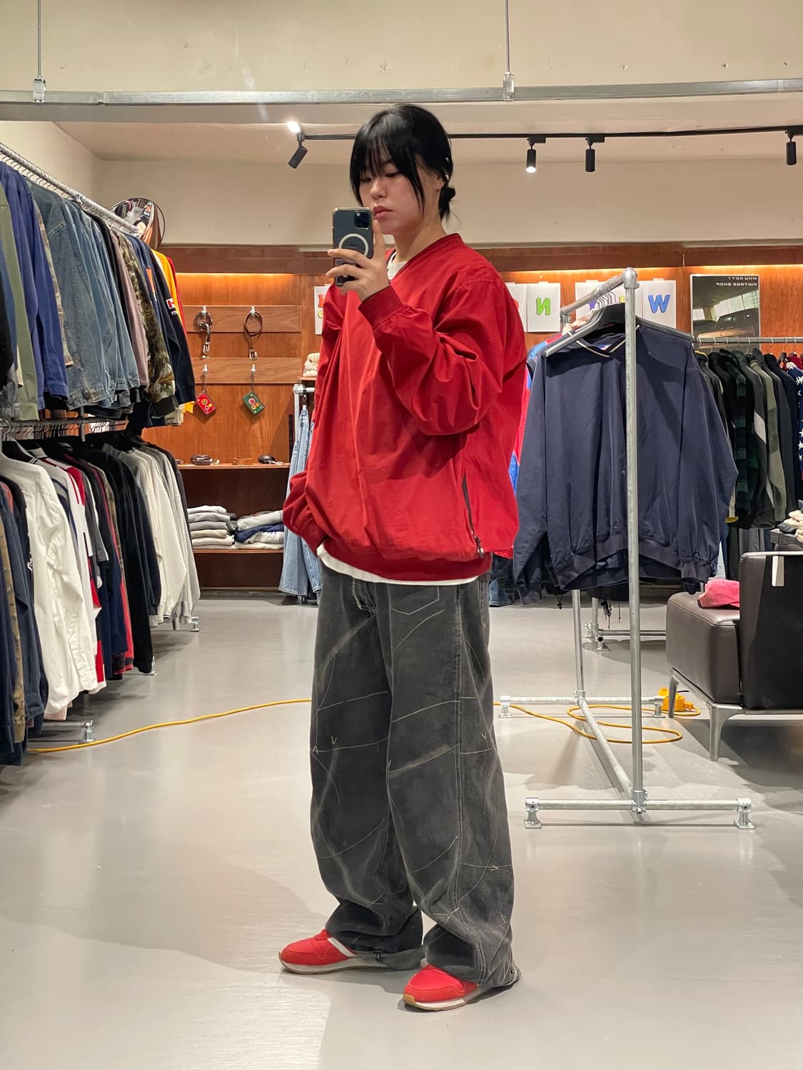 IZOD 빈티지 바람막이 웜업   상품이미지4