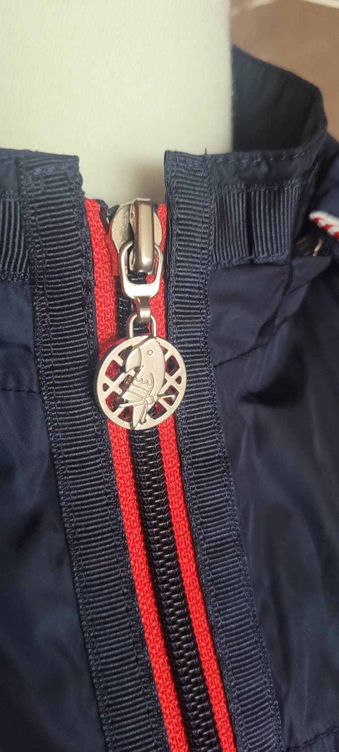 👠여성66사이즈👠macaw 골프브랜드 네이비 바람막이 상품이미지4