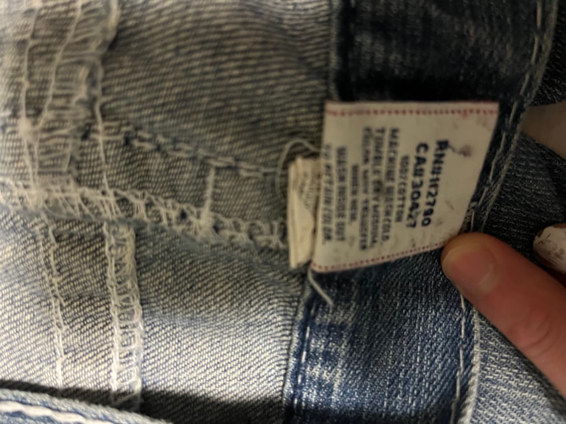 트루릴리젼 연청바지 상품이미지6