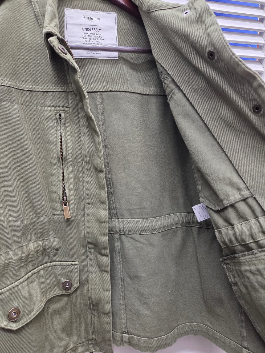 베르니스 밀리터리 야상 자켓 상품이미지6