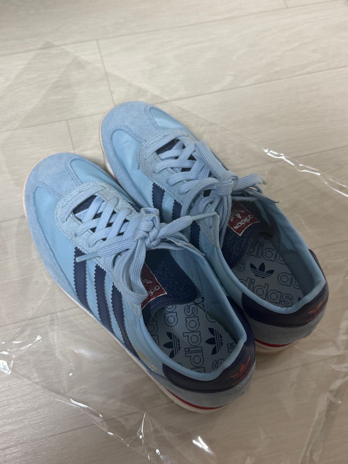 아디다스 SL 72 RS 라이트 블루 다크 블루 245 상품이미지4