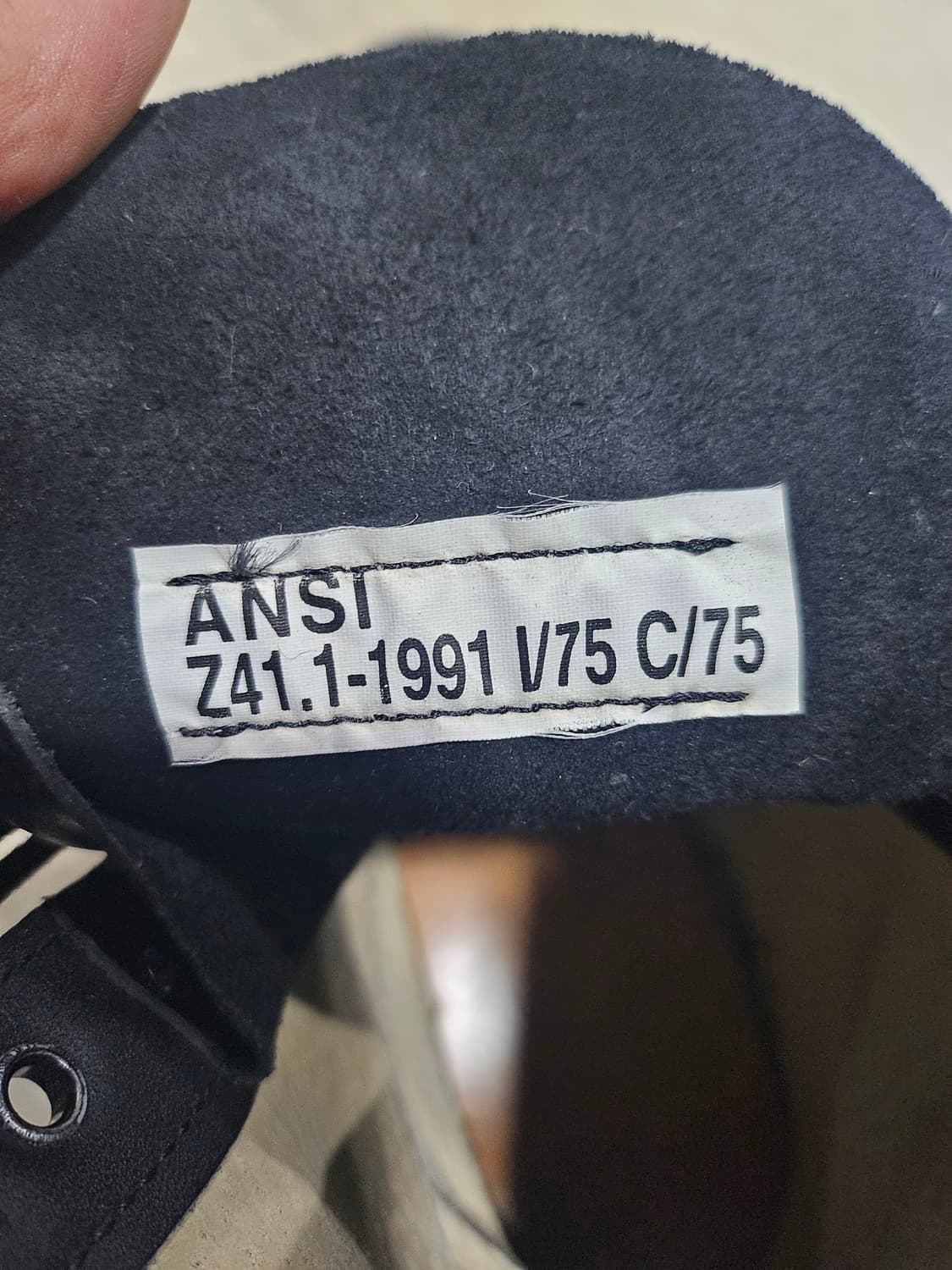 90s 미군오리지날 울버린 월드와이드 스틸토 컴뱃부츠신품8W 상품이미지3