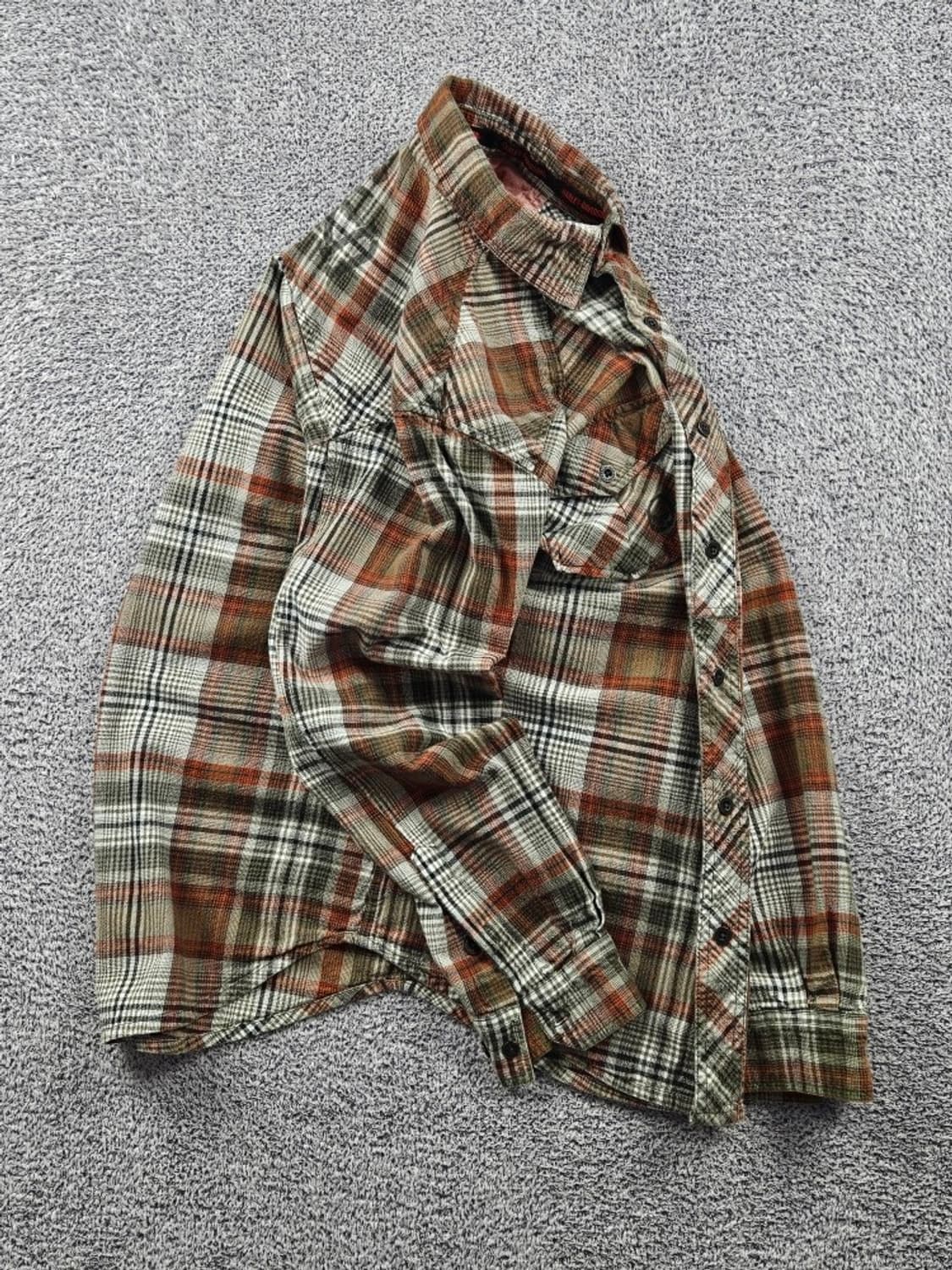 할리데이비슨 체크패턴 포켓 필드 바이커 셔츠 ( M ) / 11113 상품이미지4