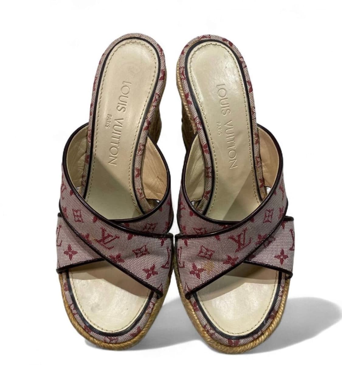루이비통 모노그램 웨지힐 샌들 LOUIS VUITTON 루이비통 모노그램 상품이미지5
