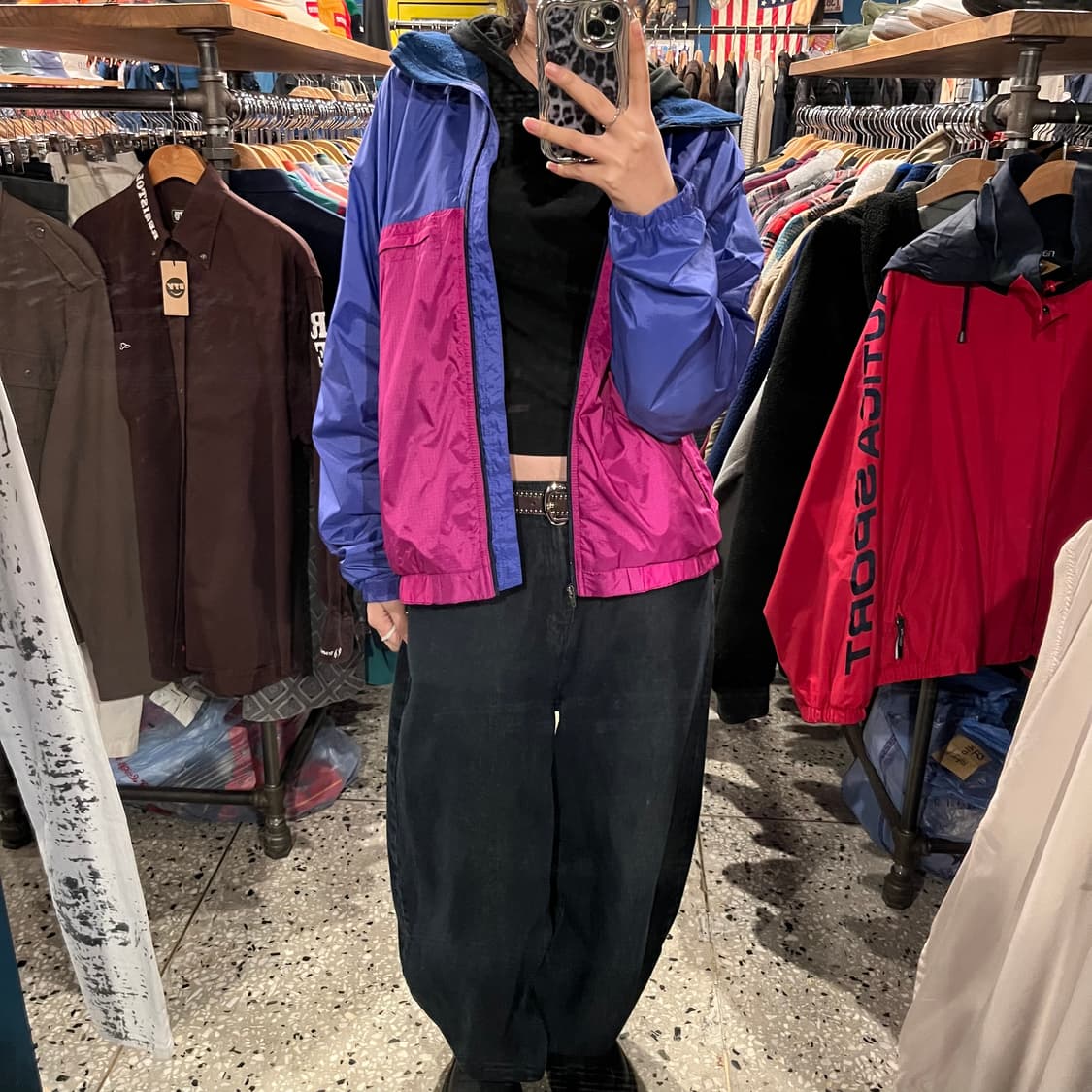 Patagonia 파타고니아 페더웨이트 윈드 브레이커 자켓 상품이미지5