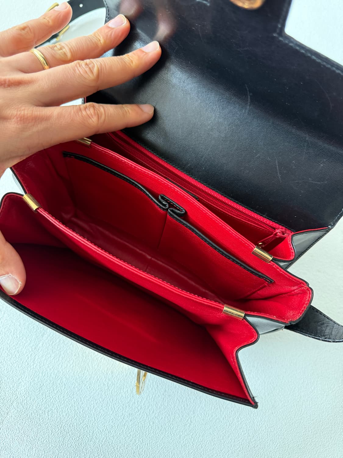 올드 셀린느(CELINE) 레더 크로스백(ITALY) 상품이미지9