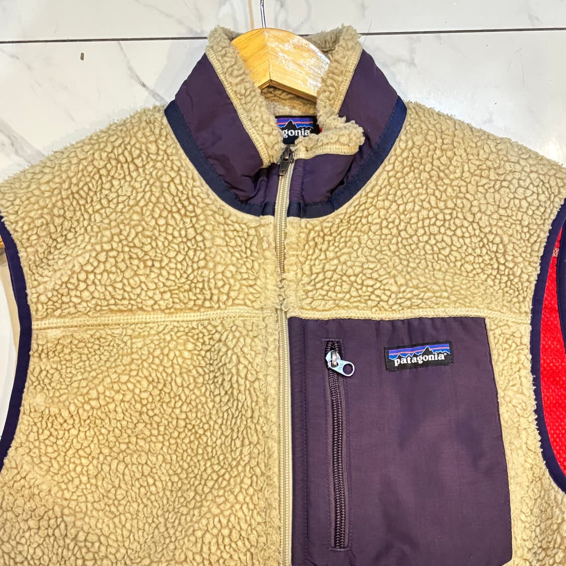 파타고니아 레트로 파일 조끼 베스트 베이지 m 상품이미지2