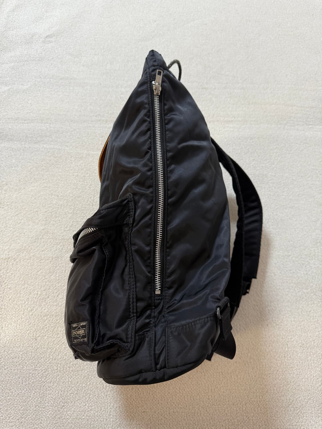 (미사용급) PORTER 포터 탱커 백팩 럭색 지퍼 블랙 상품이미지4