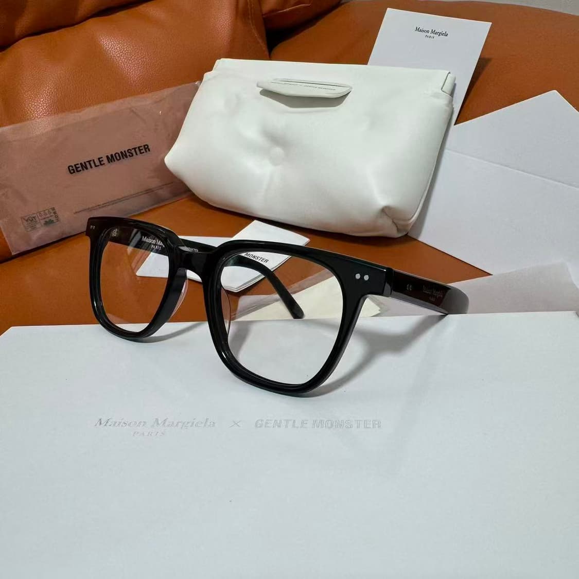 (정품)젠틀몬스터x메종마르지엘라 MM117 01 패션안경
 상품이미지2