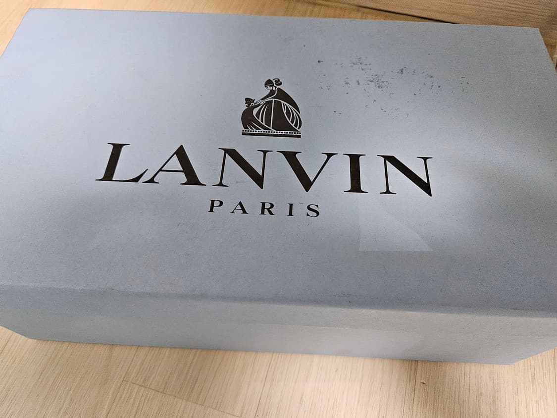 랑방 스웨이드 스니커즈 블랙 5사이즈 팔아요 상품이미지5