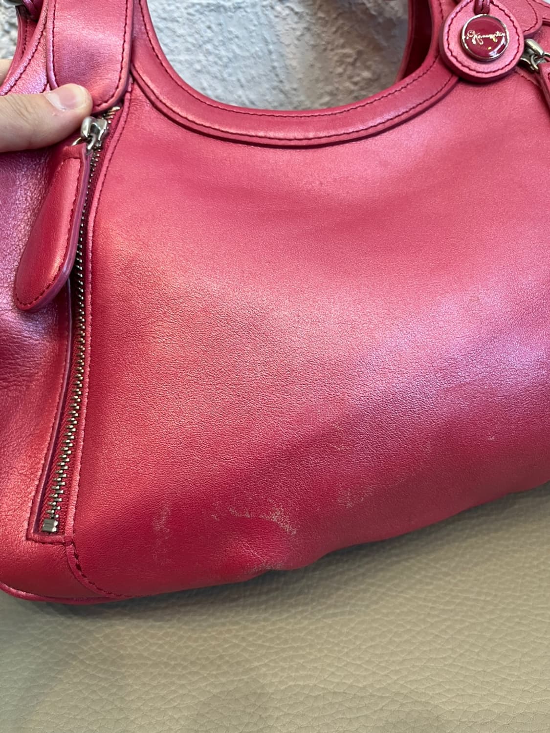 kanematsu 레더 숄더백 Made in JAPAN 상품이미지3