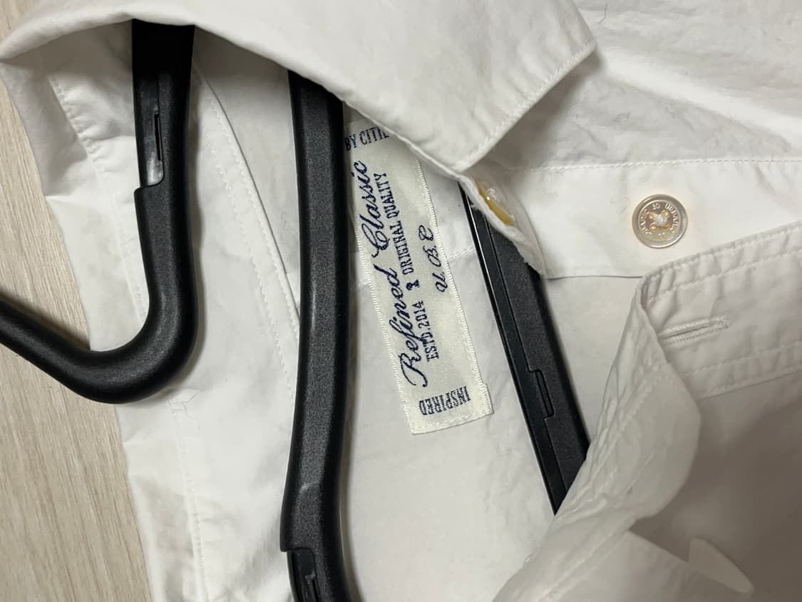 얼바닉 피코 셔츠 화이트 상품이미지4