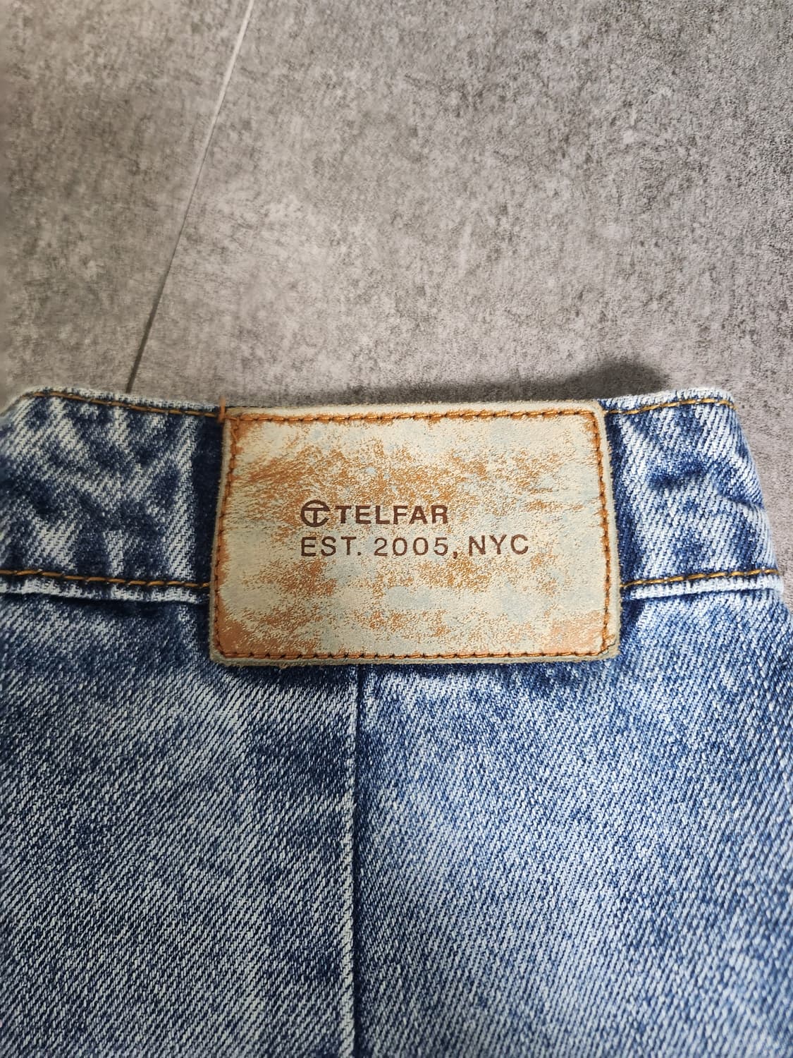 텔파 배기 데님 상품이미지4