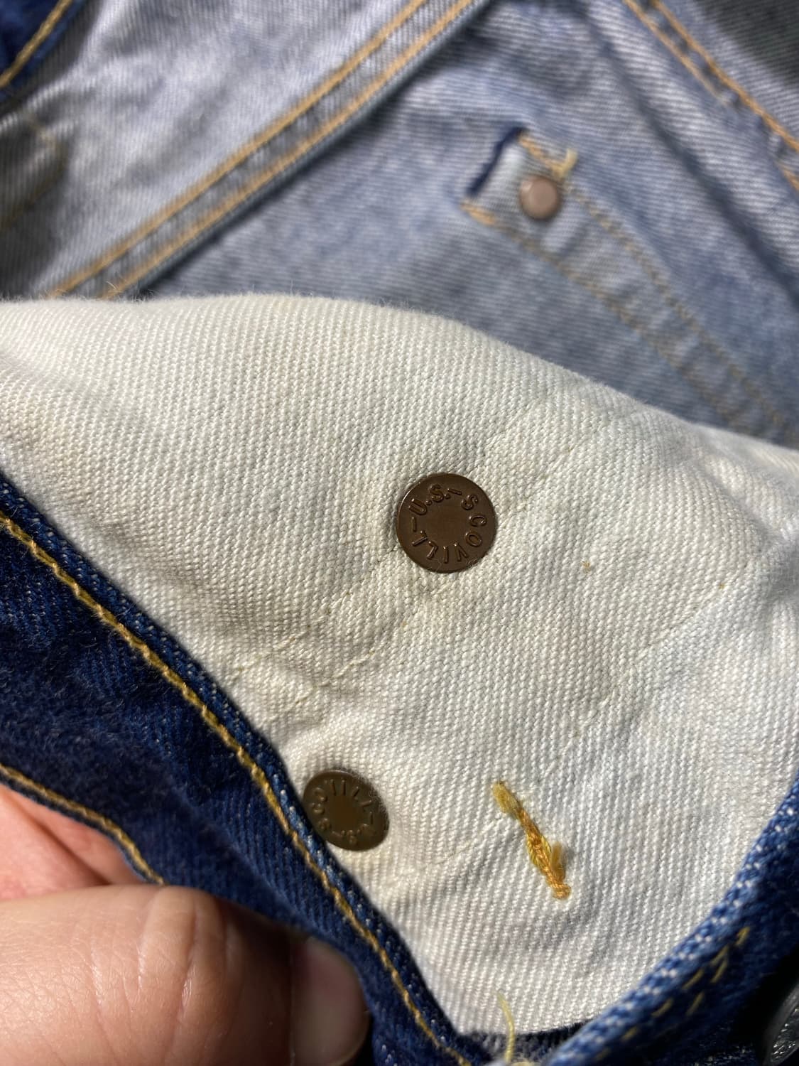 [30-31] Go West 고웨스트 재팬 셀비지 데님팬츠 상품이미지9