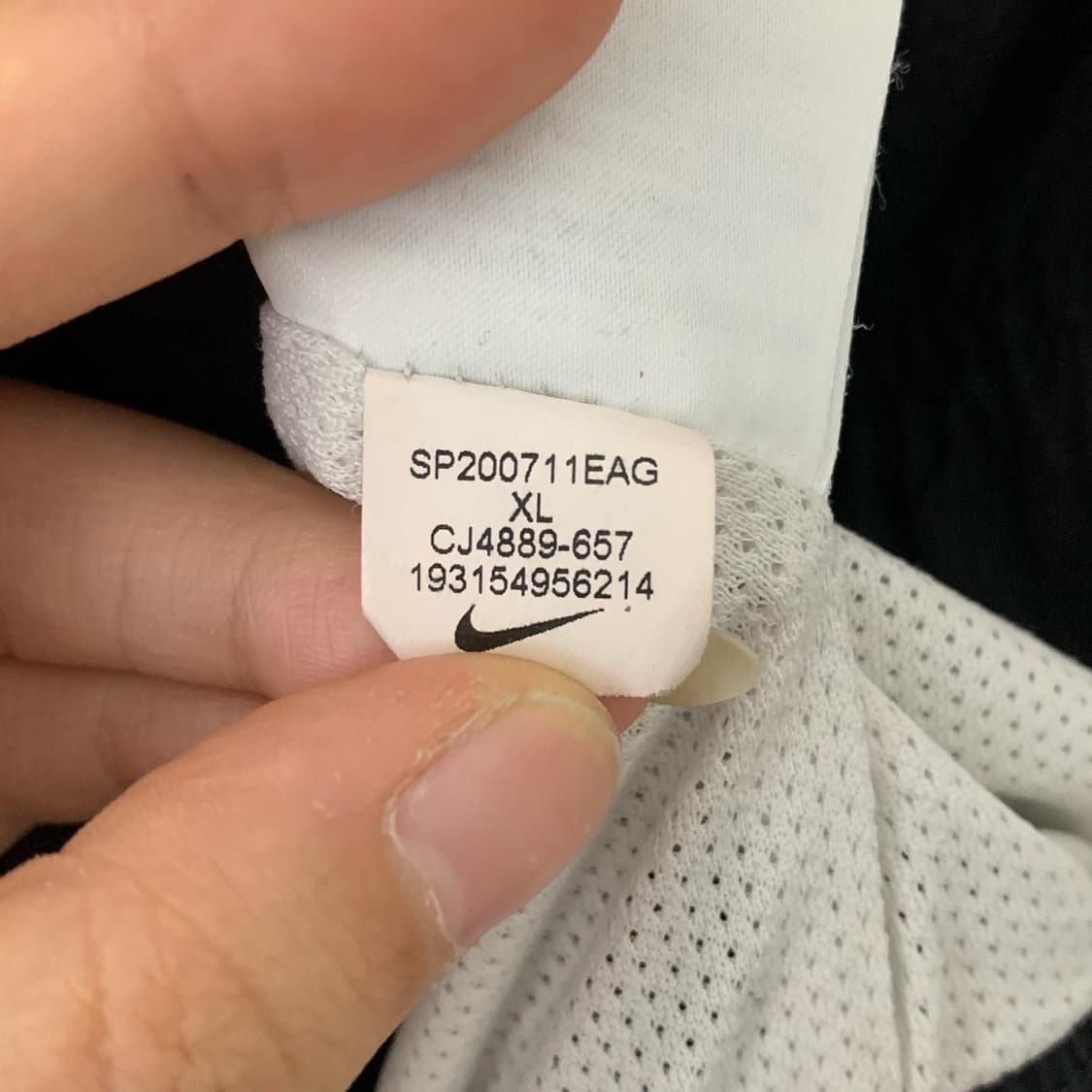 나이키 멀티컬러 더블 스우시 윈드브레이커 상품이미지7