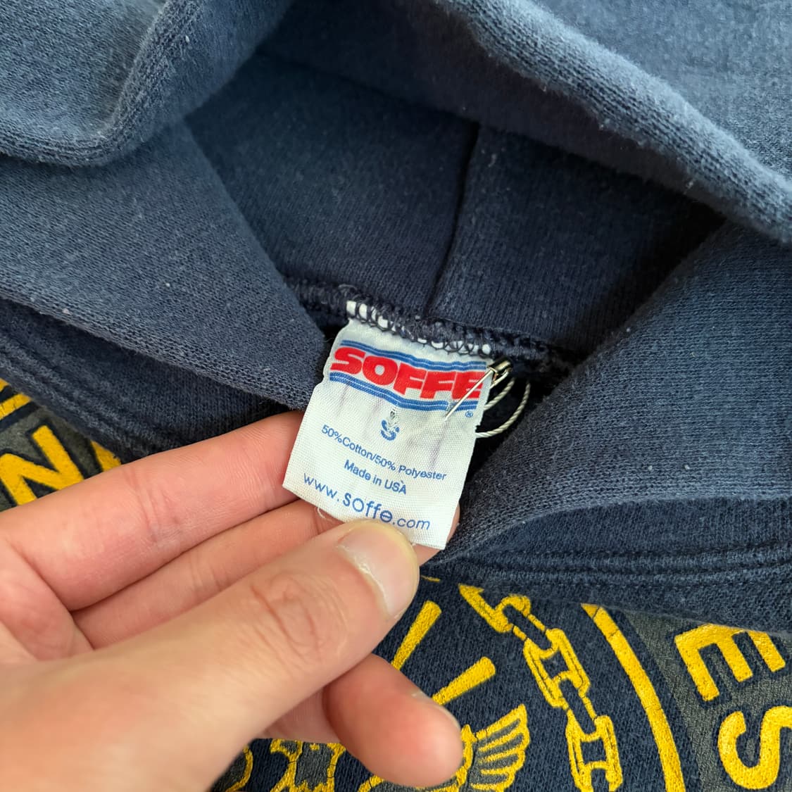 US NAVY OG 미해군 빈티지 후드티 S 상품이미지5