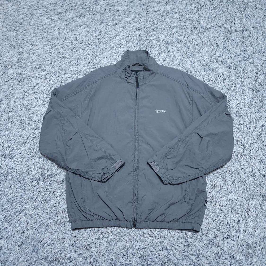 커버낫) L 남자 차콜 트랙자켓 바람막이점퍼 / 왕눈이샵 상품이미지1