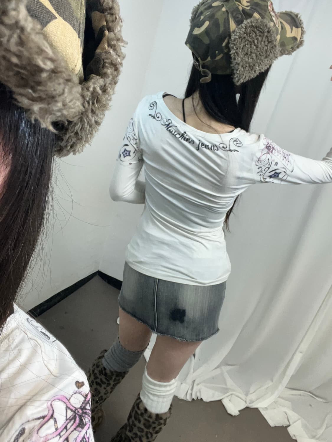 Y2K 카키 캐쥬얼 set (set 할인가) 상품이미지10