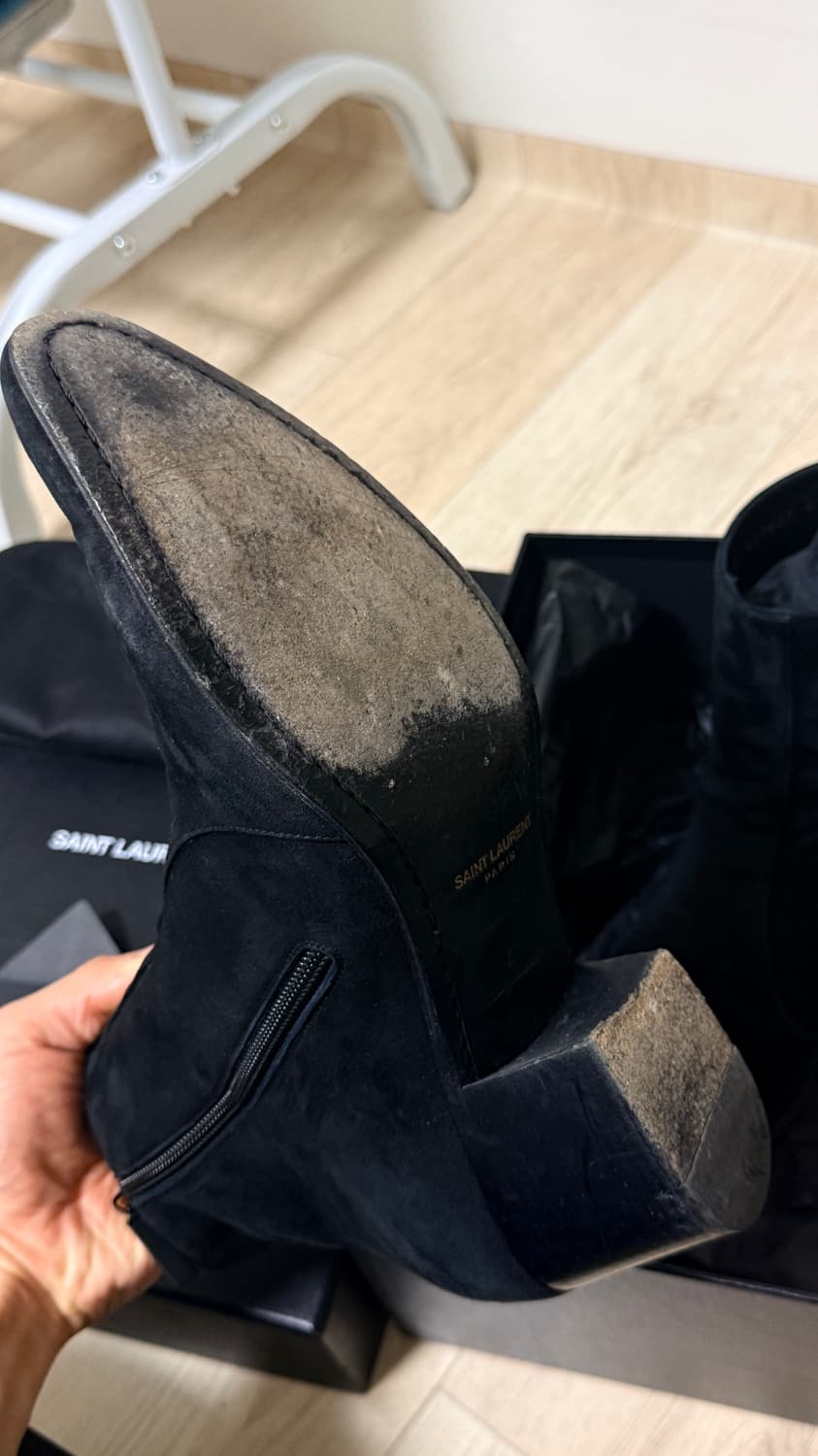 생로랑 바실리 60 스웨이드 부츠 41 상품이미지4