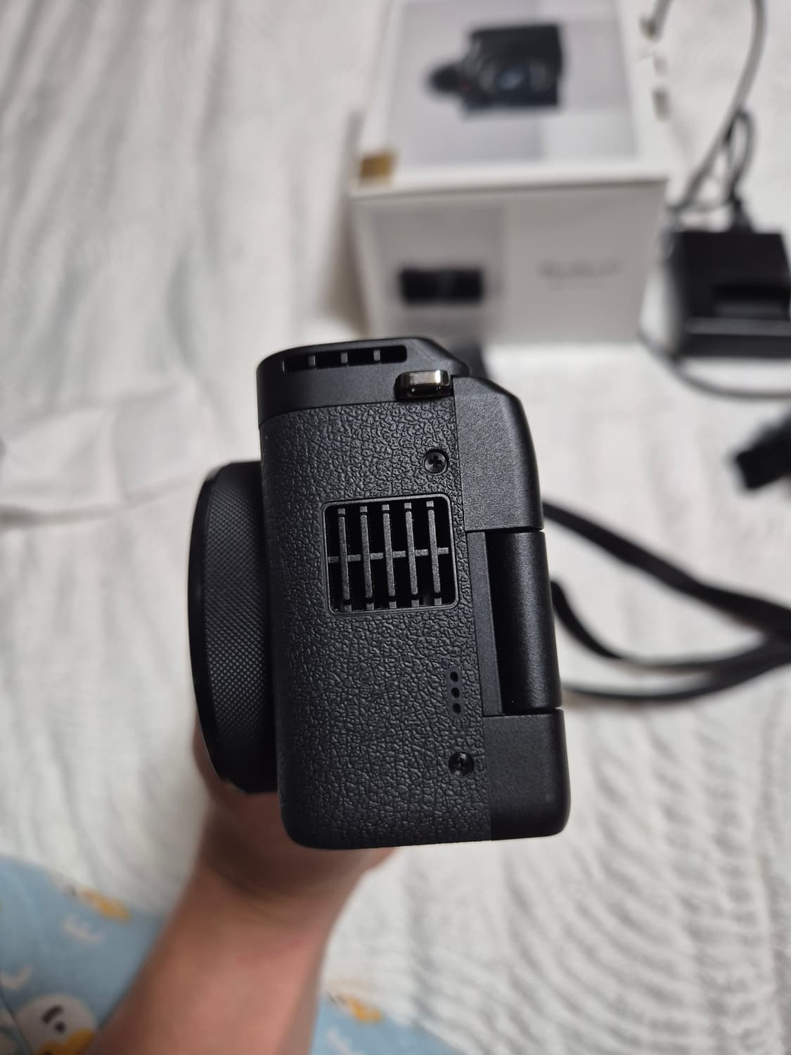 캐논 파워샷 V1 카메라 풀박스 추가 배터리 충전기 상품이미지6