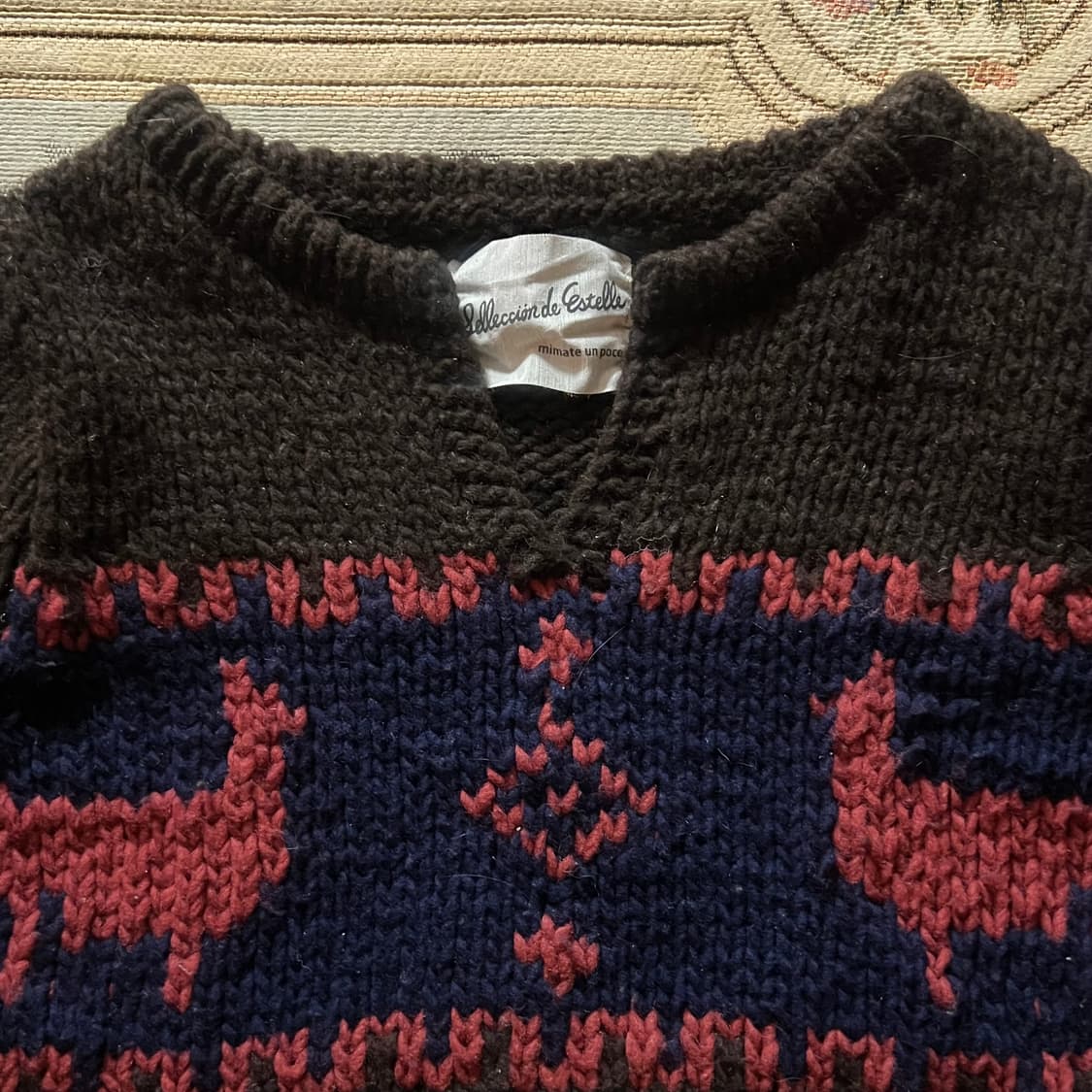 [일본빈티지]vintage nordic knitwear 상품이미지4