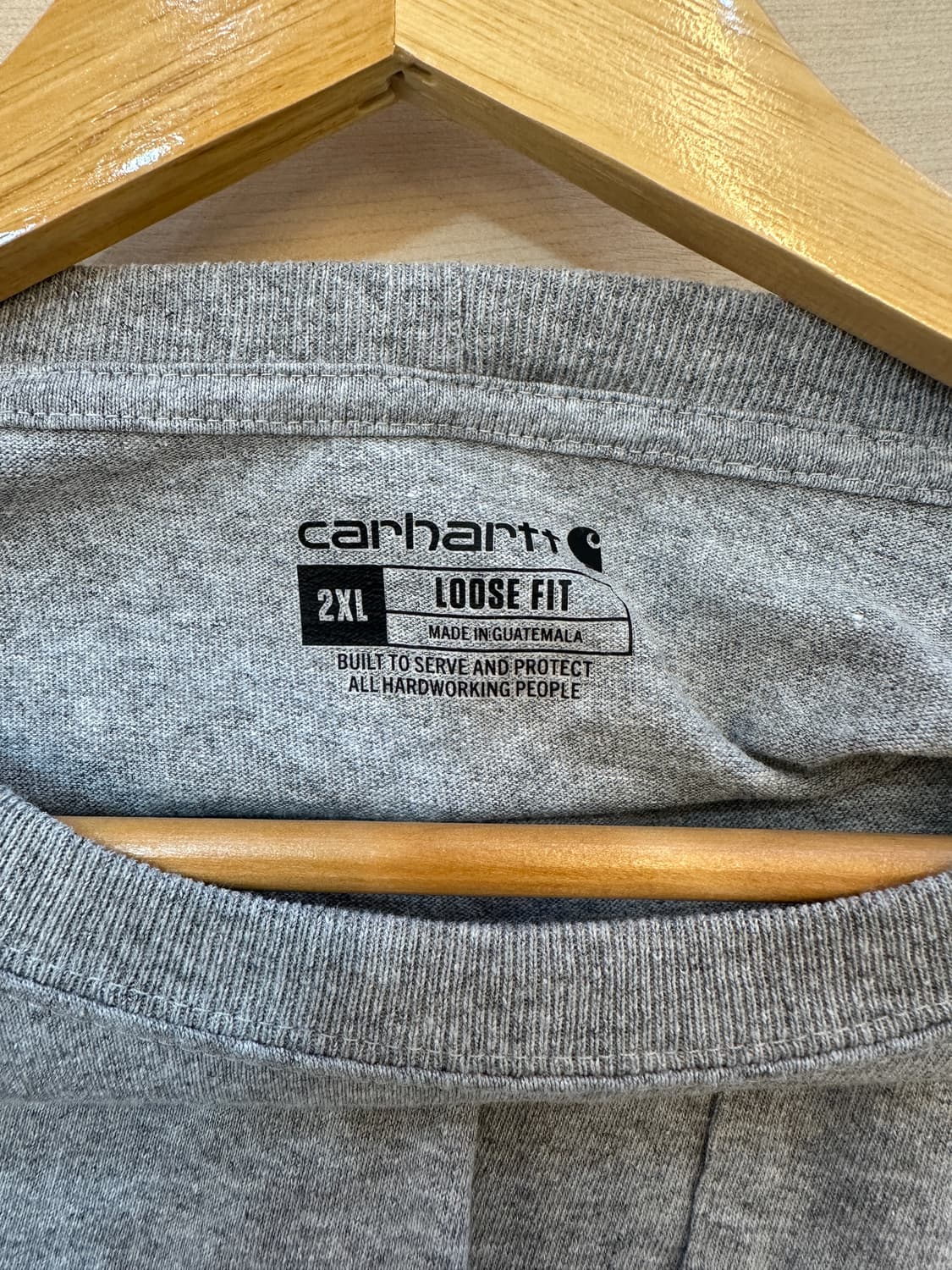 2XL)칼하트 루즈핏 반팔티 상품이미지3
