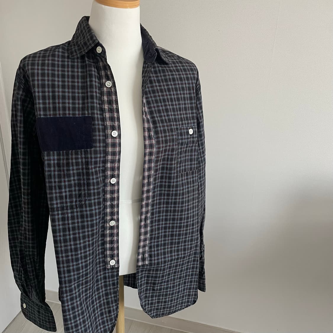 Junya Watanabe Patchwork Check Shirt XS 상품이미지2