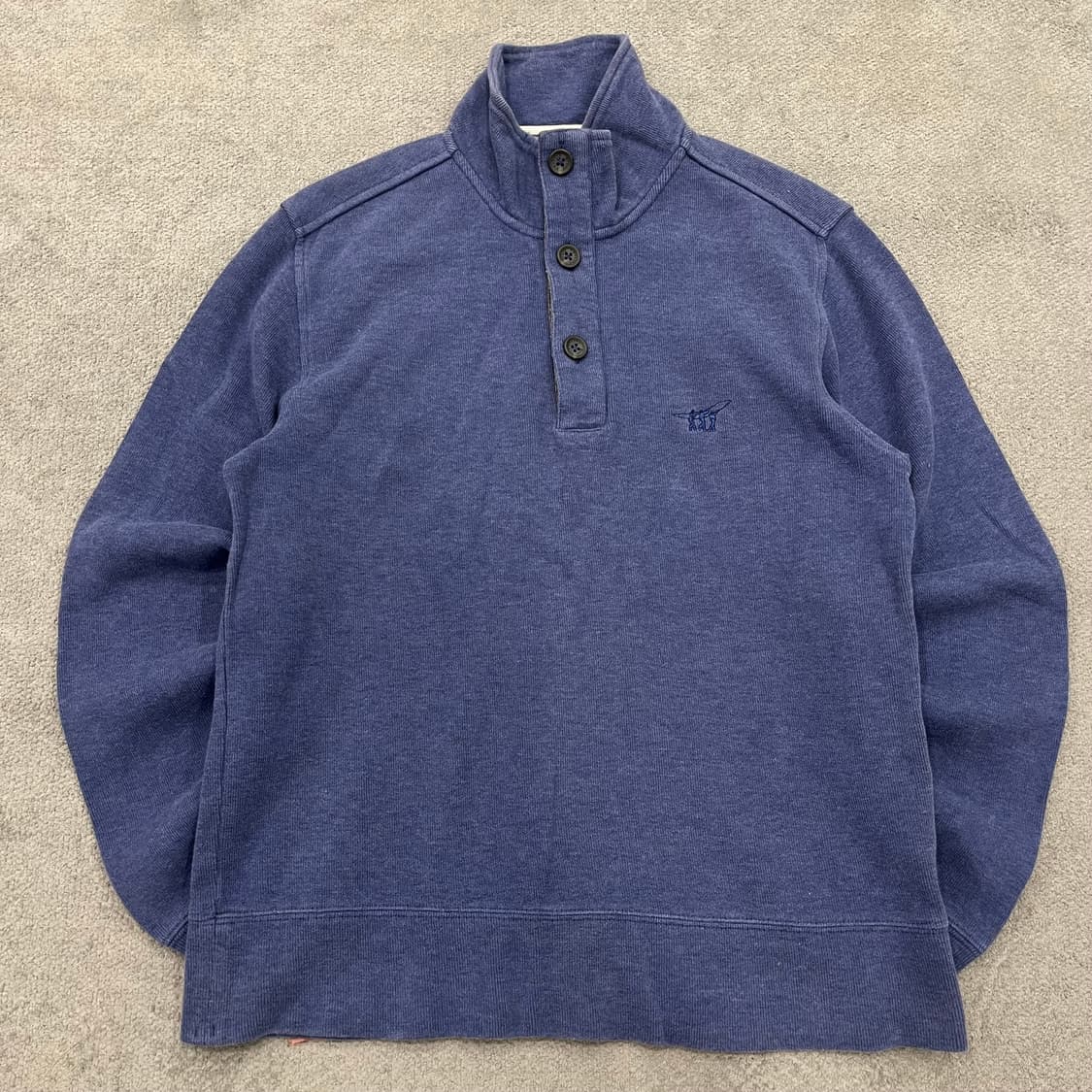 95 헨리코튼 버튼 넥 니트 상품이미지1