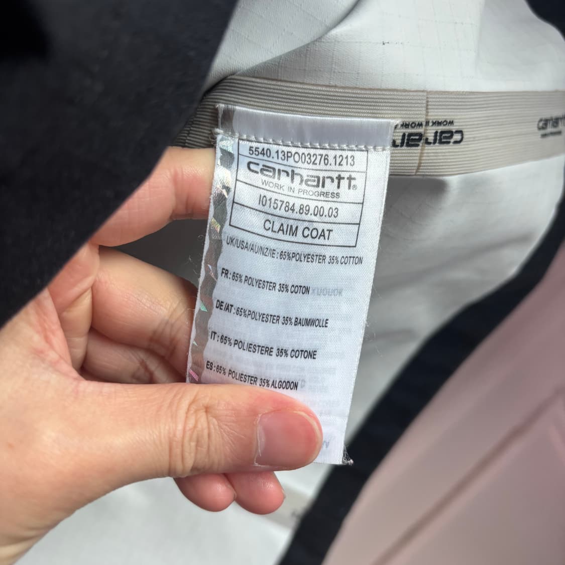 칼하트 클레임 코트 자켓 상품이미지3