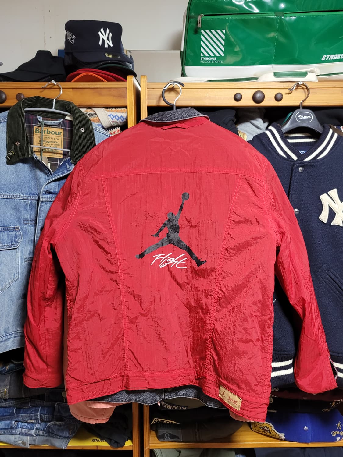 에어 조던 x 리바이스 한정판 리버시블 트러커 자켓 상품이미지10