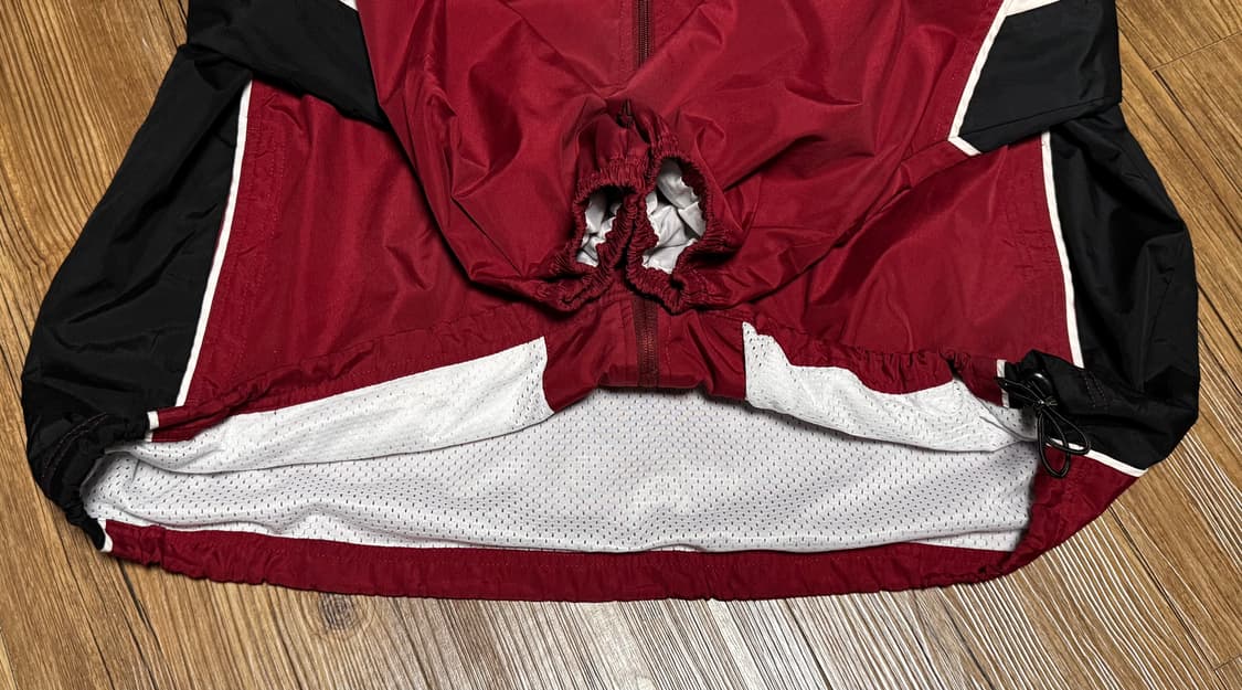 스타터 버건디 올드스쿨 오버핏  매쉬 바람막이 상품이미지6